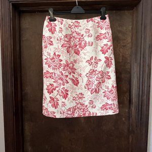 J.CREW SKIRT TOILE PRINT